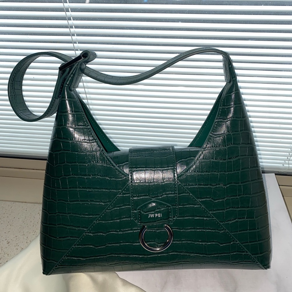 JW Pei Forest Green Purse